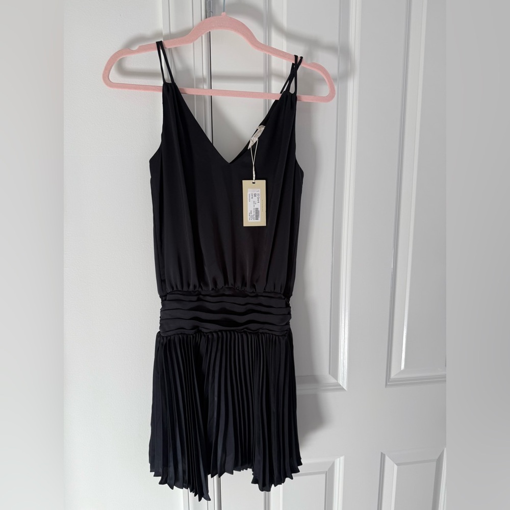 Ramy Brook Alessia Black Mini Dress XS NWT